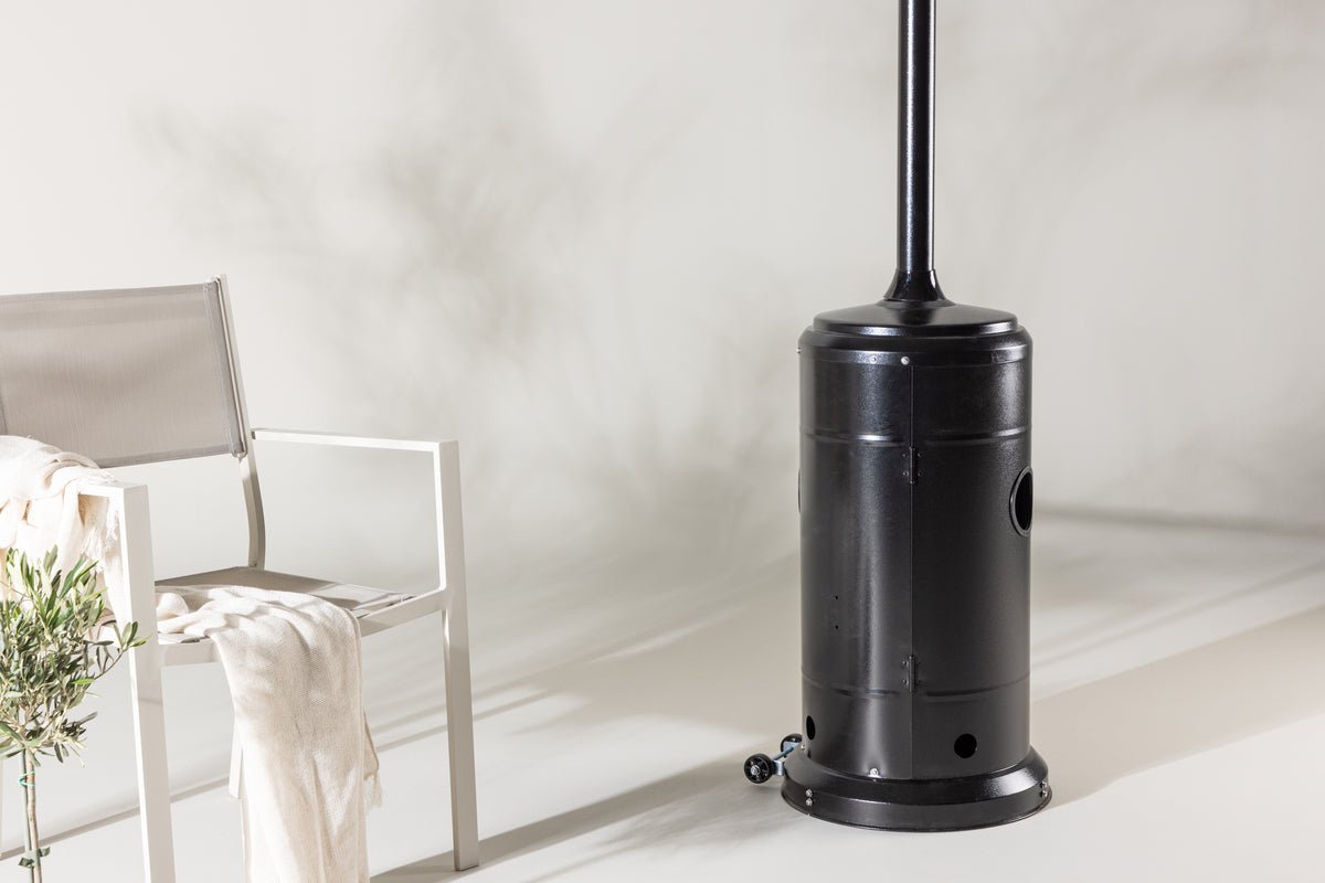 Terrassheizer Fiero - aus Metall an Schwaarz