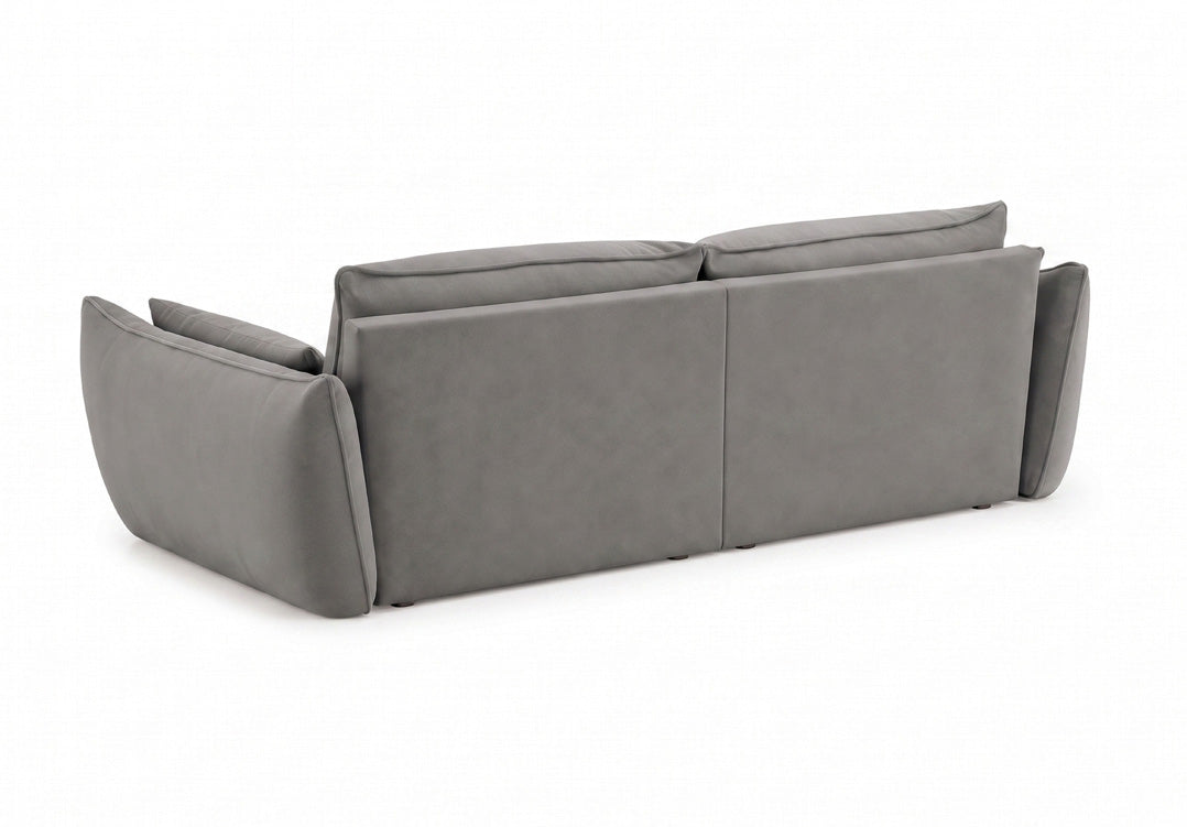 Designer-Sofa 3-Sëtzer Nuvola aus Samett