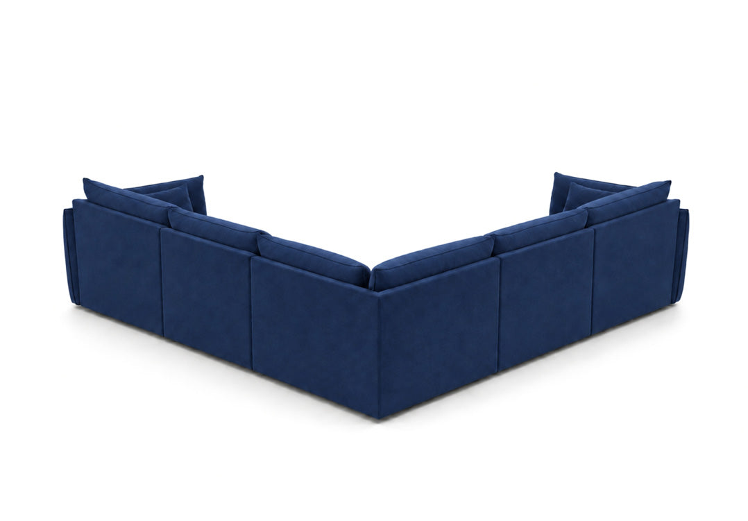 Designer-Sofa Nuvola L Maxi aus Samett