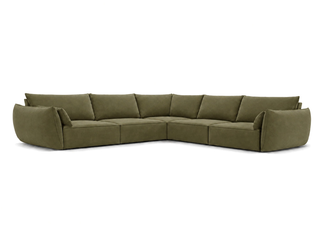 Designer-Sofa Nuvola L Maxi aus Samett