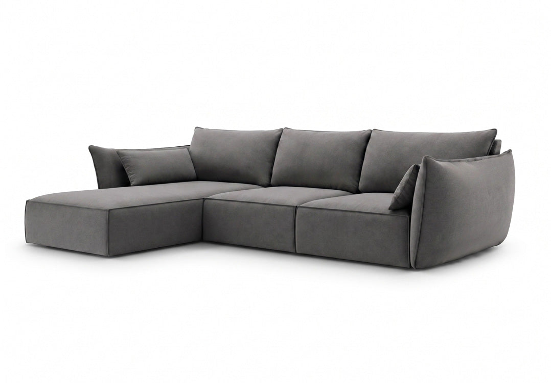 Designer-Sofa Nuvola L aus Samett