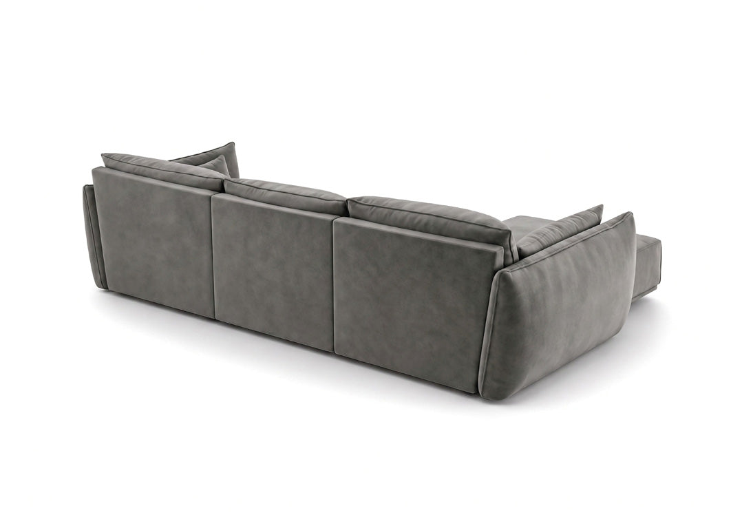 Designer-Sofa Nuvola L aus Samett