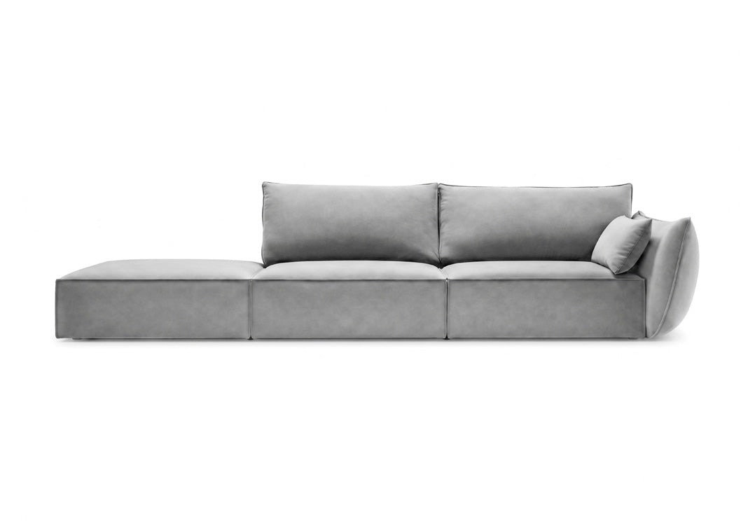 Designer-Sofa Chaiselongue Nuvola aus Samett