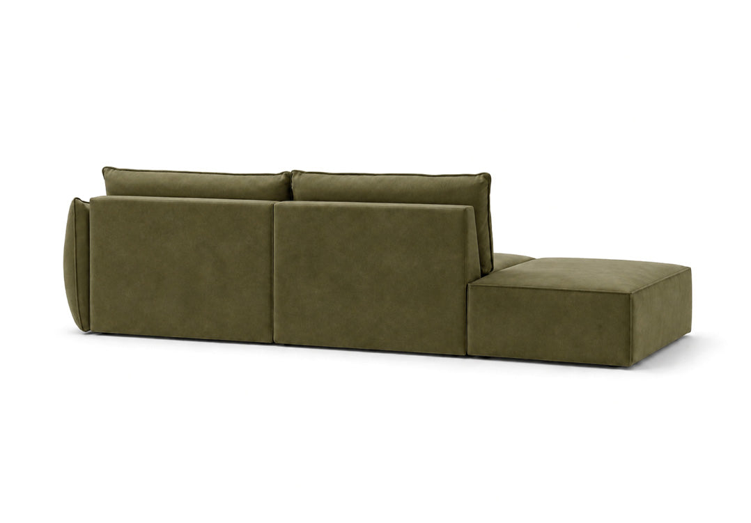 Designer-Sofa Chaiselongue Nuvola aus Samett