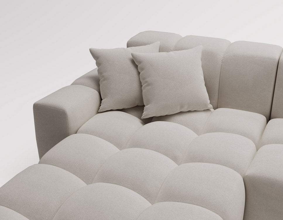 Designer Sofa Amber in Samt