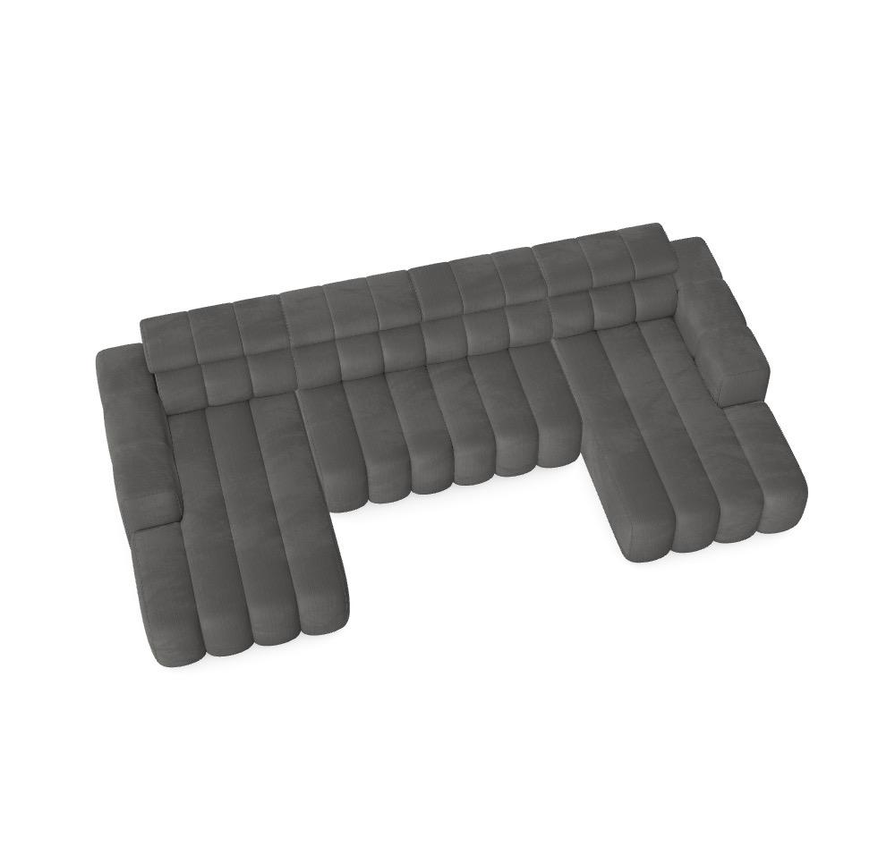 Modulart Sofa Zürich - Deng Wonschkonfiguratioun 19TCSZ