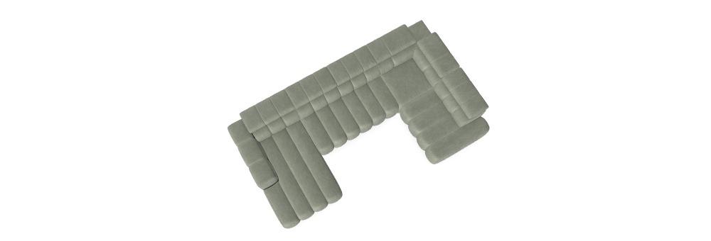 Modulart Sofa Zürich - Deng Wonschkonfiguratioun 9K8CM7