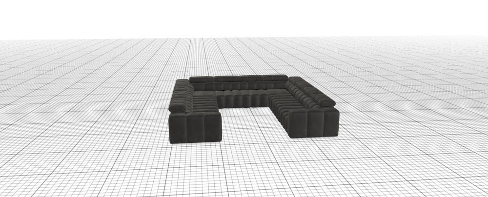 Modulart Sofa Zürich - Deng Wonschkonfiguratioun M_3HQEIH