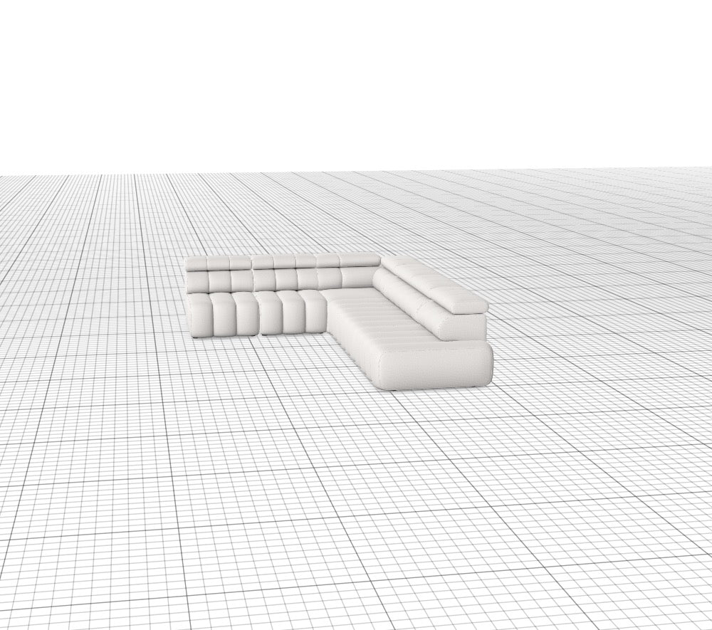 Modulares Sofa Zürich - Däi Wonschkonfiguratioun M_MSBKVS