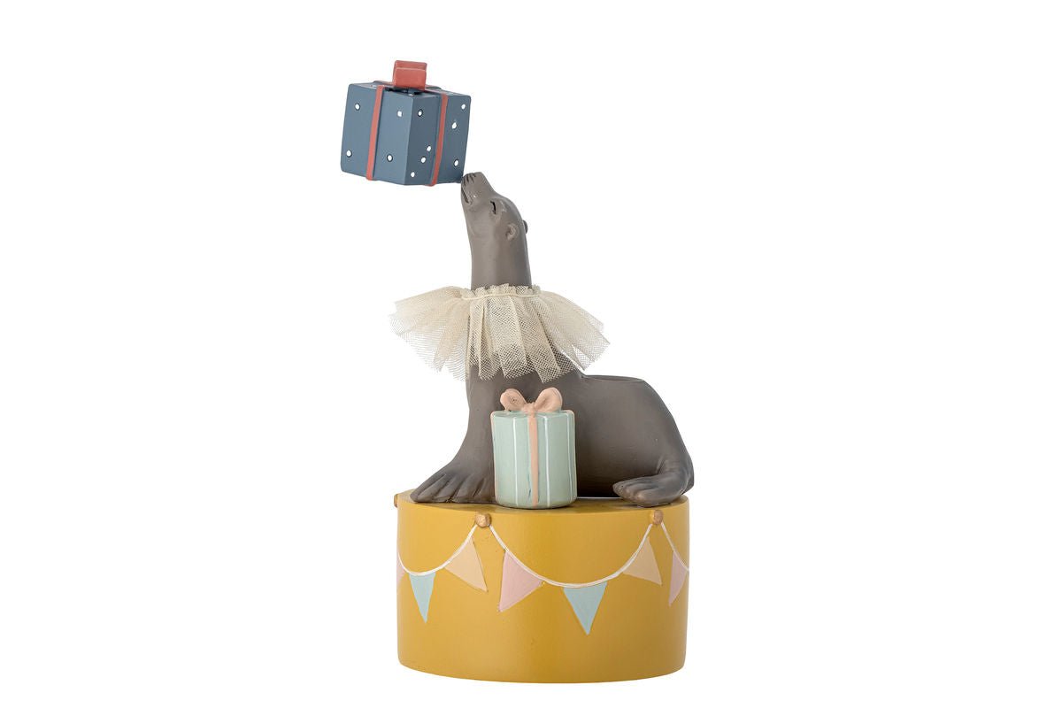 Kanner-Kerzenhalter „Happy Animals“ – Faarweg Déier-Dekoratioun