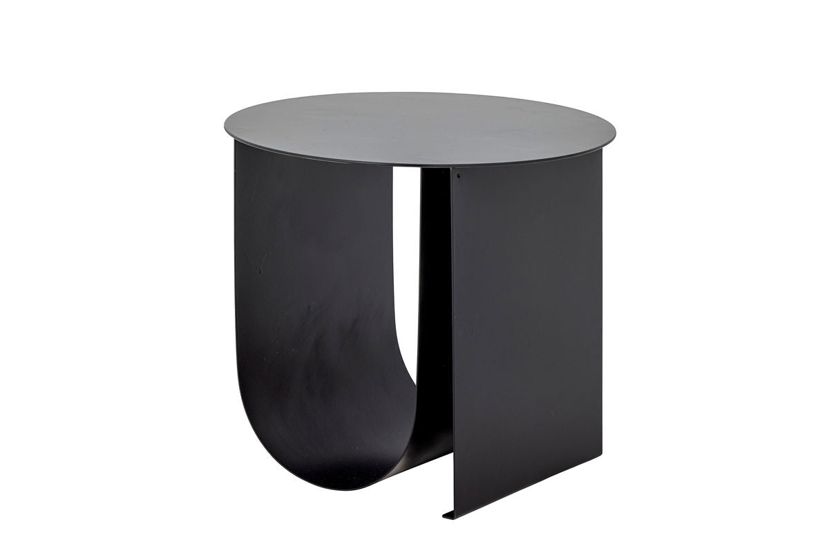 Beistelltisch Jenny – Schwarzes Metall im modernen Design