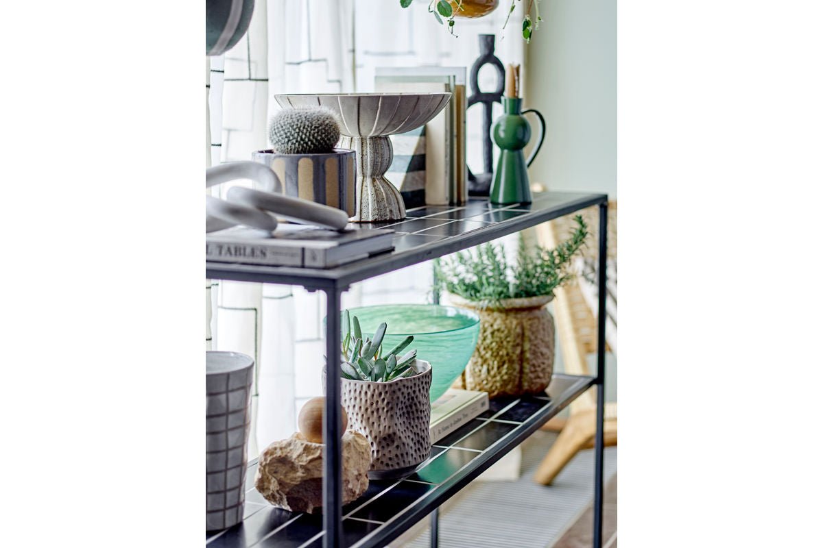 Blummepott Karsen – Rustikalt Steingutdesign a waarmem Brong