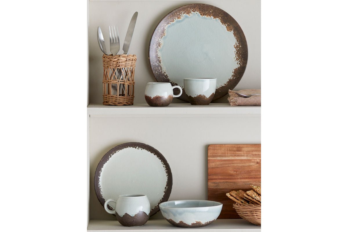 Teller Belva – aus Steingutt hiergestallt