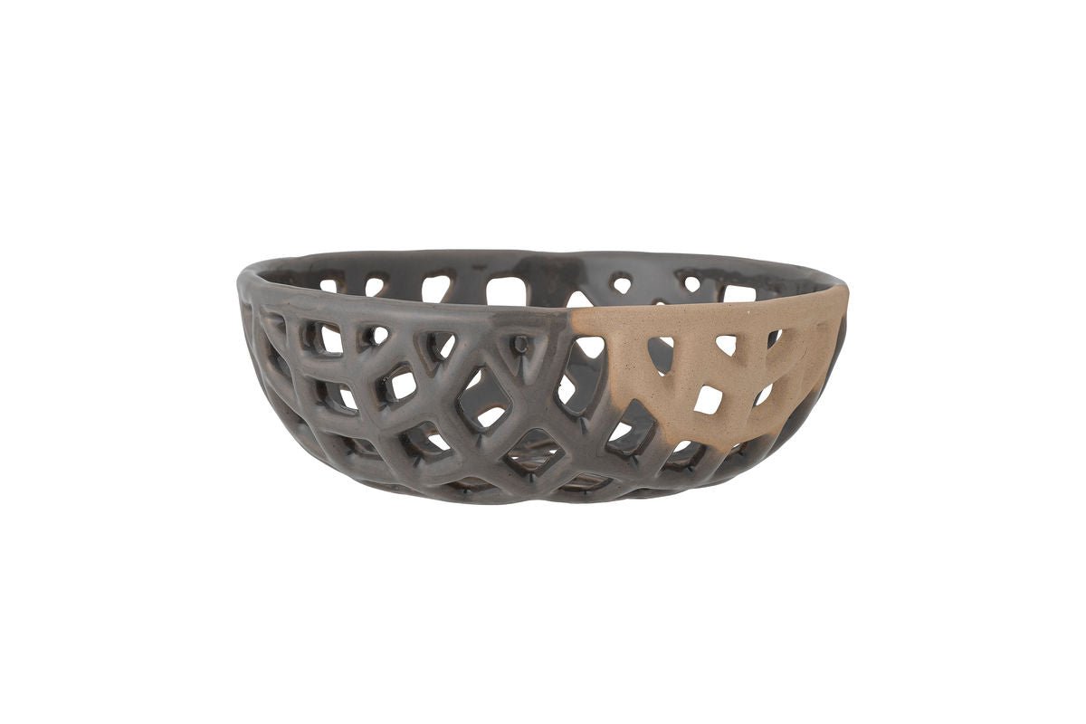 Deko-Schossel Ana – skulpturalt Steingut a Gro