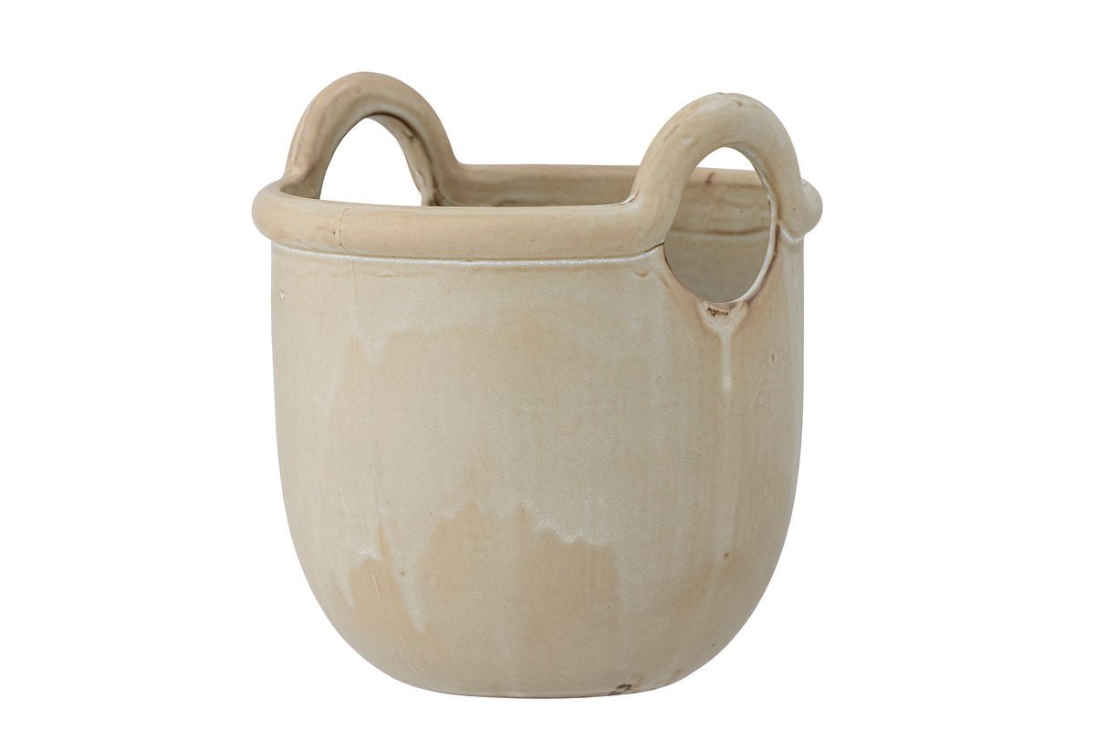 Blummepott Fjell – Nordescht Stengkeramikdesign a Natierlechgréng