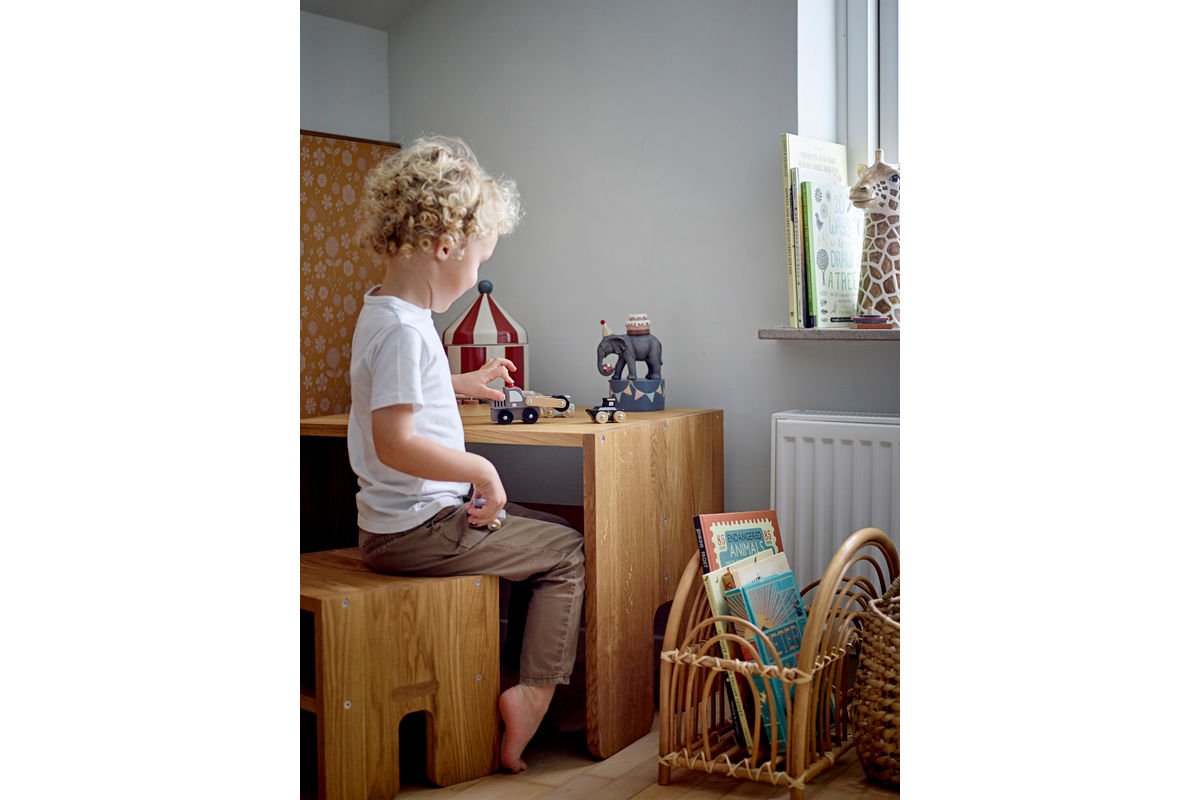 Kanner-Kerzenhalter „Happy Animals“ – Faarweg Déier-Dekoratioun