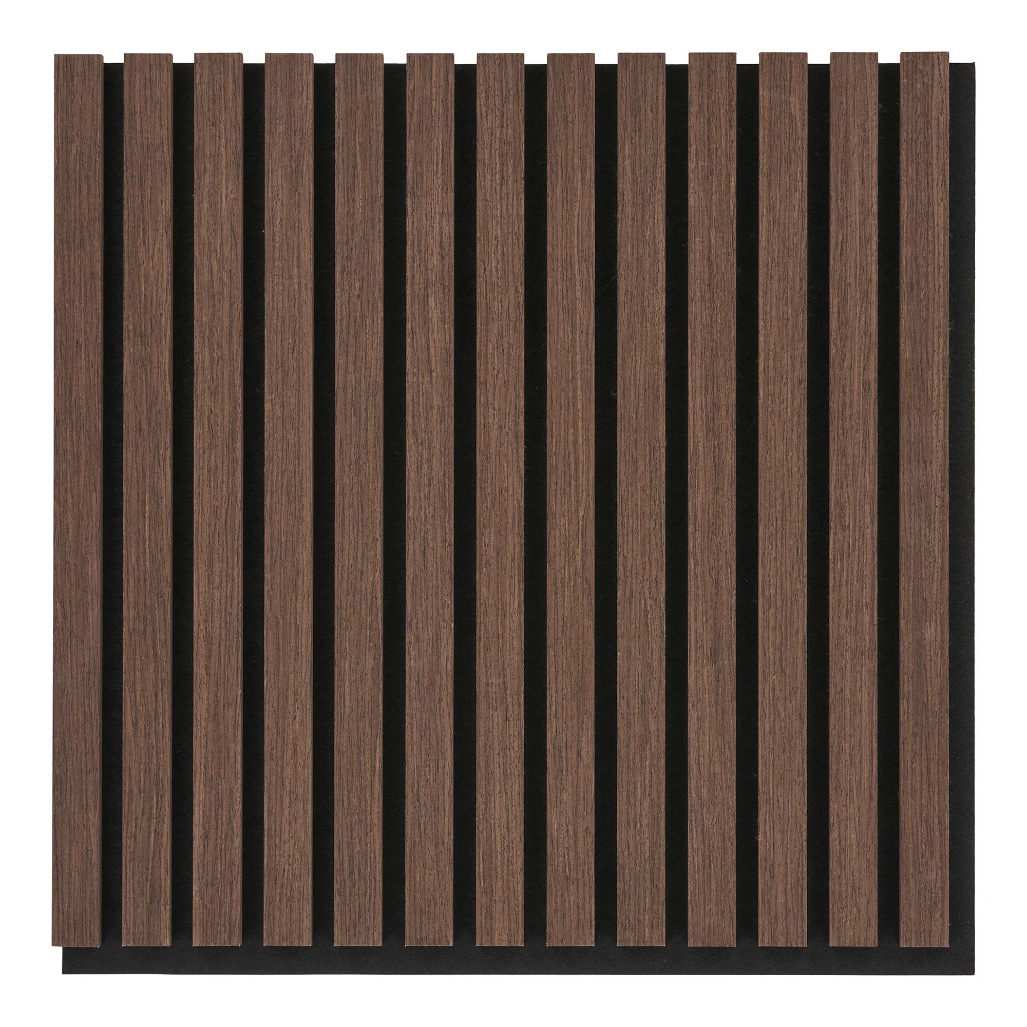 Akustikpaneele Walnuss 52×52cm (Set vun 2)
