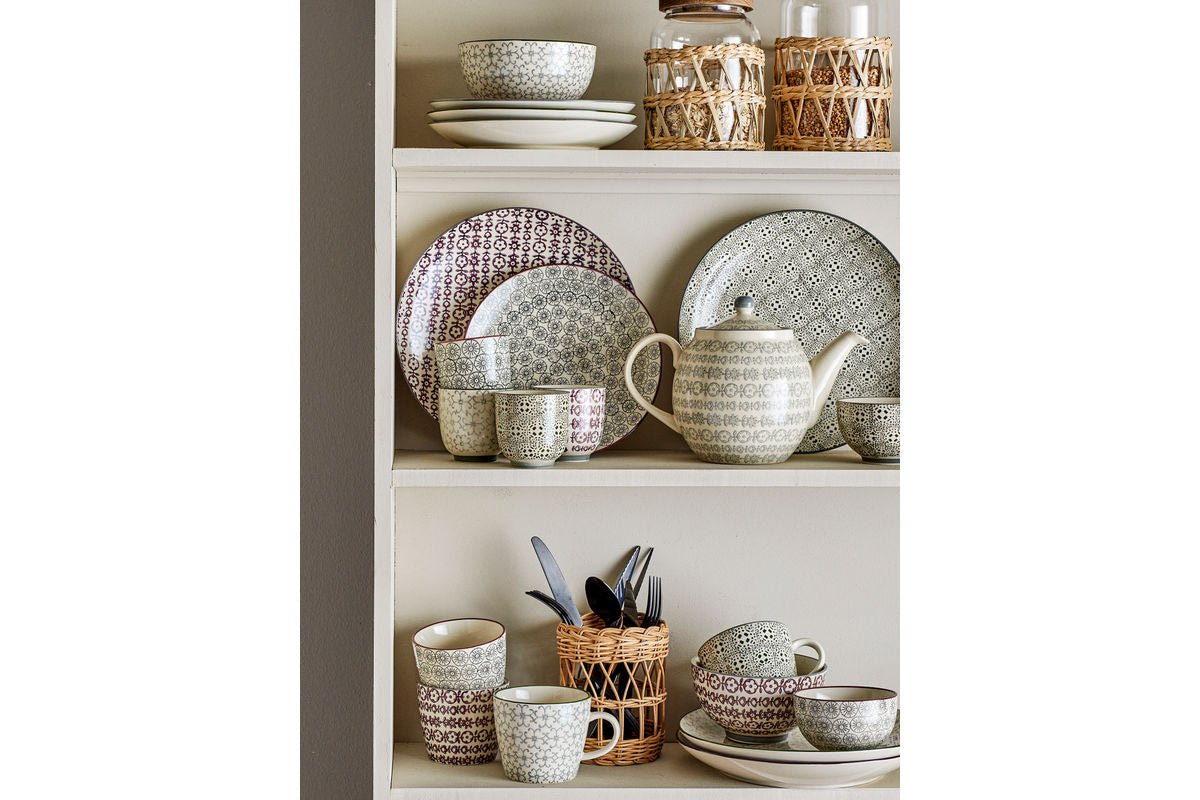 Teller Solune - aus Steingut hiergestallt / 4er Set