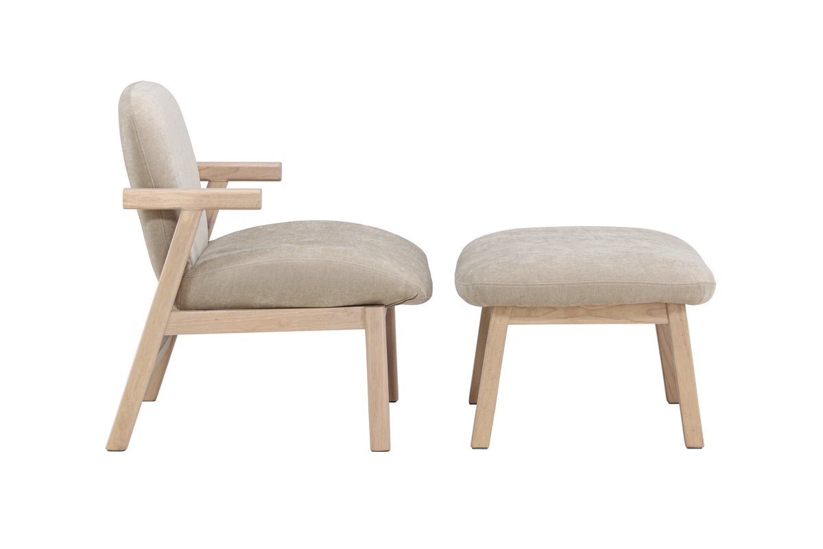 Sessel Railey II - mit zugehörigem Hocker