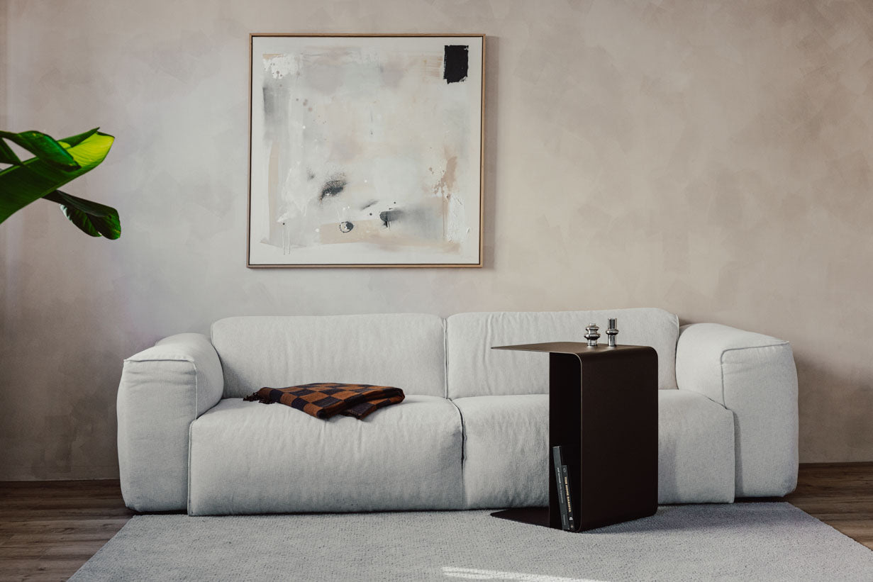 Couchtisch/Beistelltisch Cosmo – Pulverbeschichtetes Metall in modernem Design