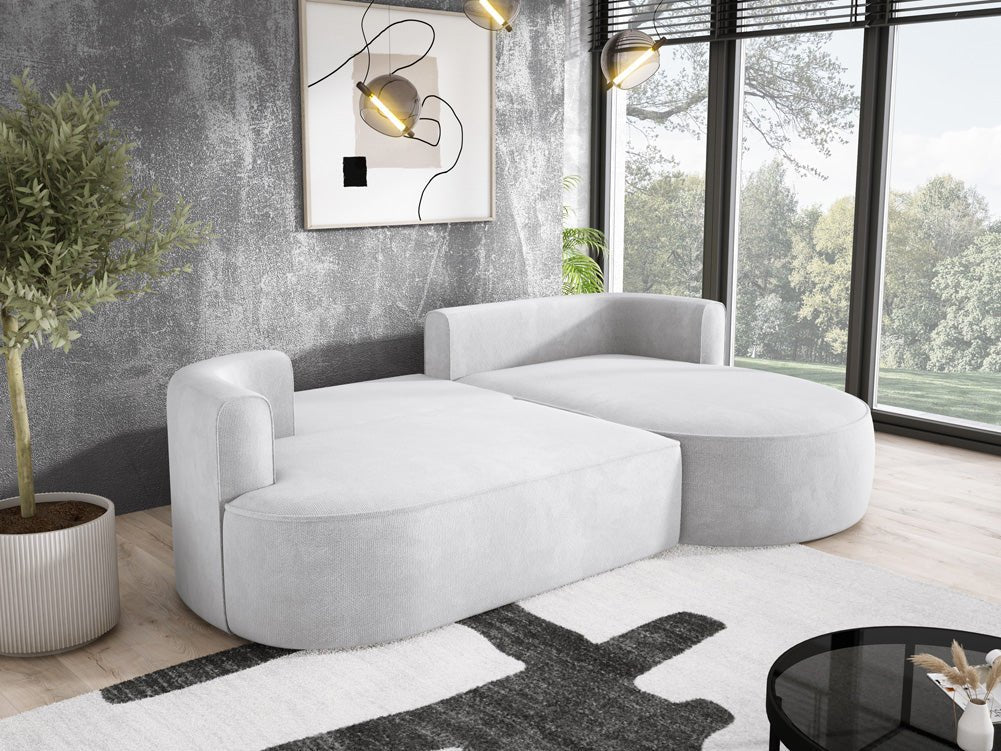 Designer L Sofa Lucca am Bouclé