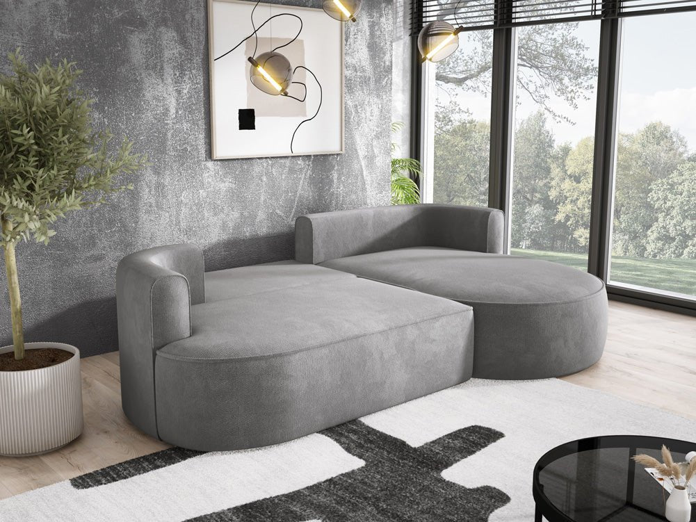 Designer L Sofa Lucca am Bouclé