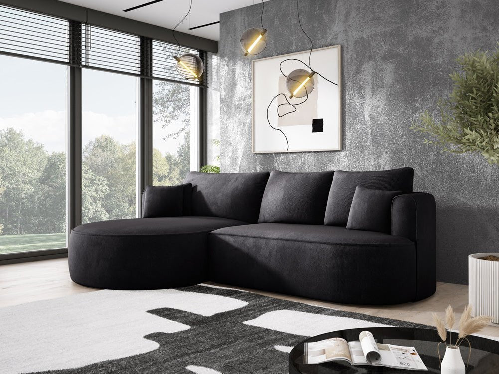 Designer L Sofa Lucca am Bouclé