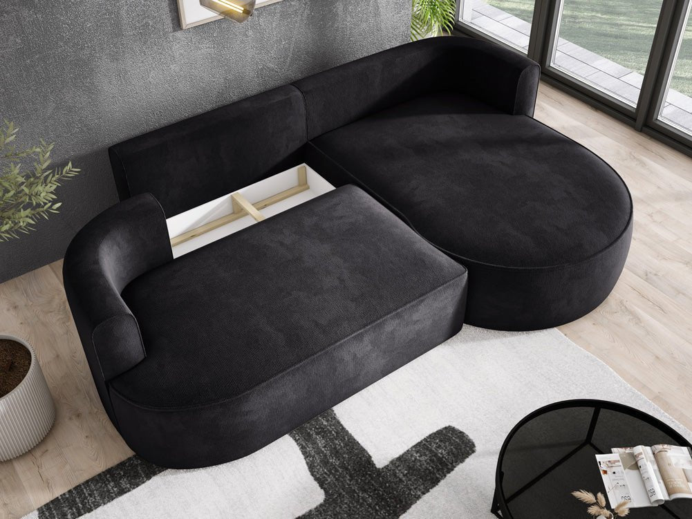 Designer L Sofa Lucca am Bouclé