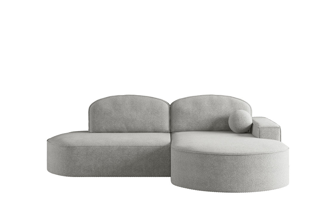 Designer Sofa Lenny Bouclé mat Schloof- an Zesummeklappfunktioun