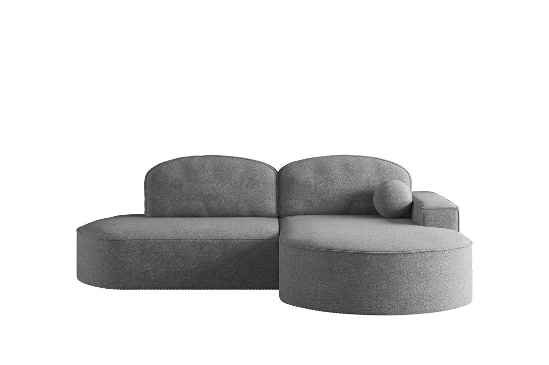 Designer Sofa Lenny Bouclé mat Schloof- an Zesummeklappfunktioun