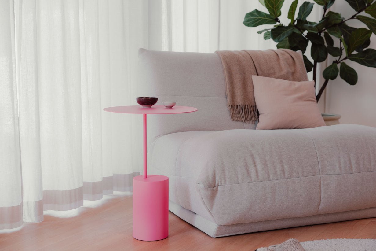 Couchtisch/Beistelltisch Ciro – Edelstahl-Design für Indoor & Outdoor