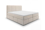 Boxspringbett Laguna Stoff mit Stauraum – Beige