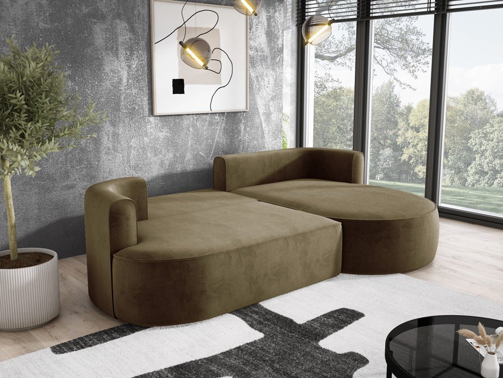 Designer L Sofa Lucca a Samt