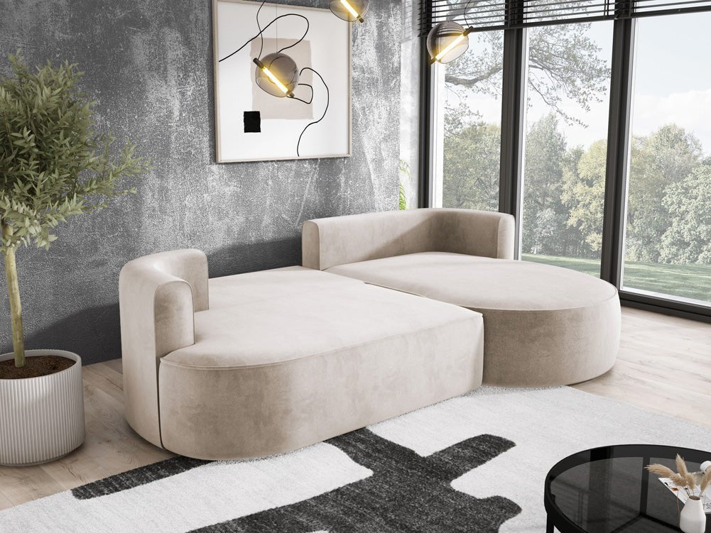 Designer L Sofa Lucca a Samt