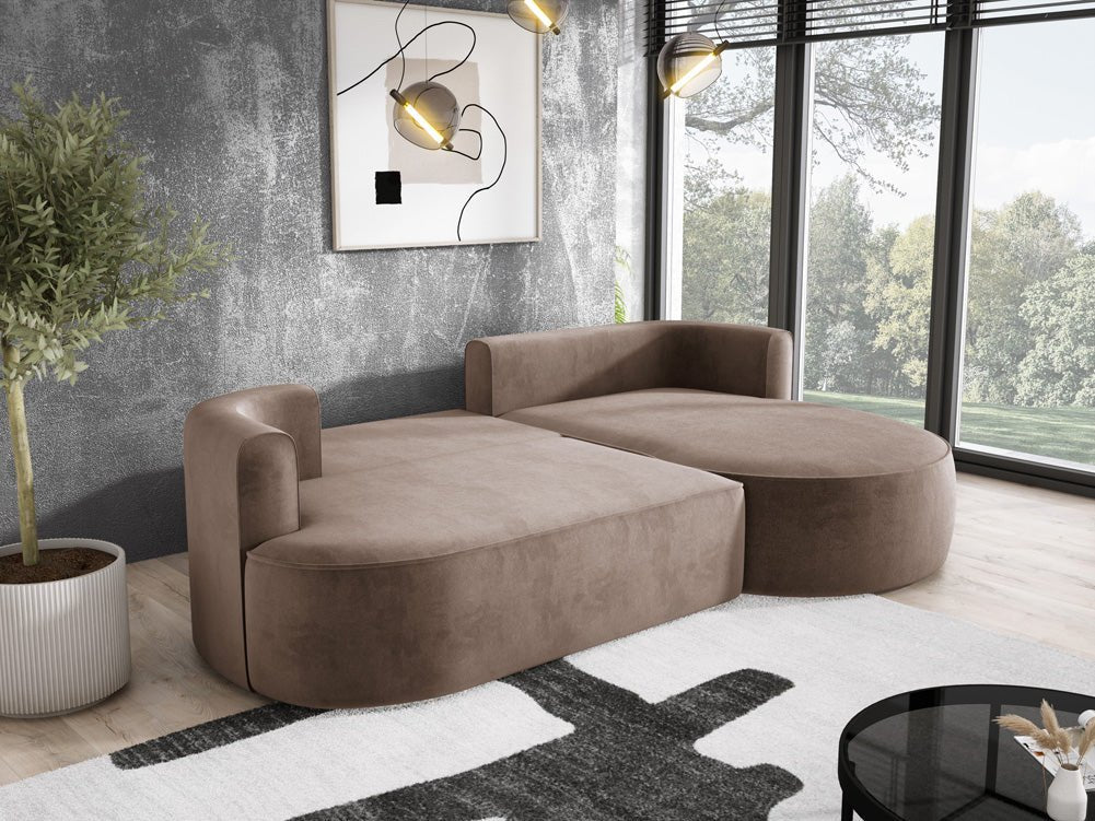 Designer L Sofa Lucca a Samt