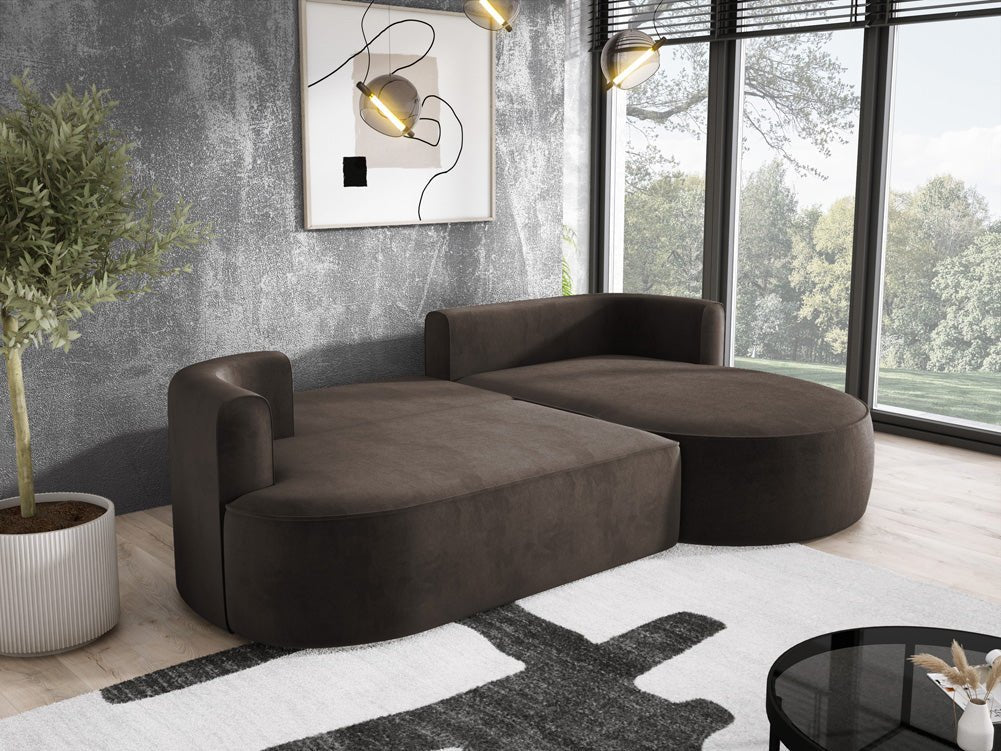 Designer L Sofa Lucca a Samt