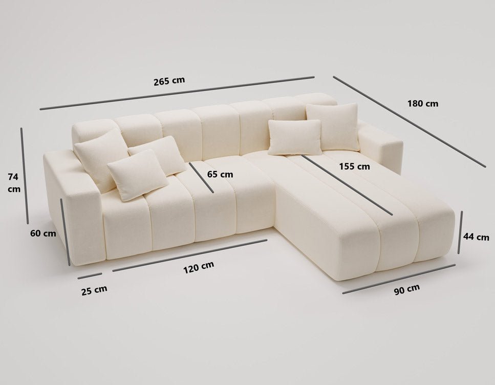Designer Sofa Loft aus Samt