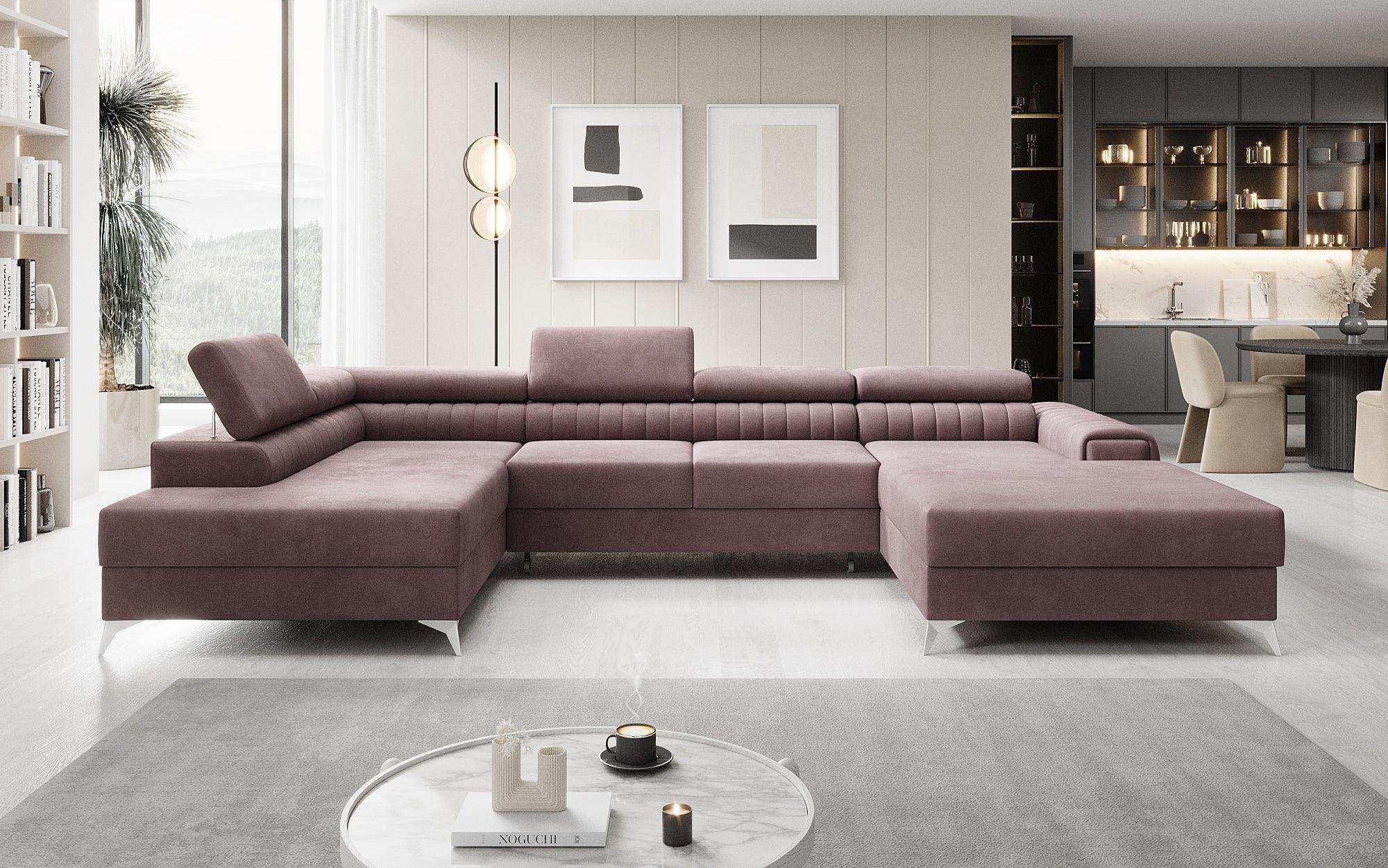 Designer Sofa Collina mat Schlof- a Klapfunktioun