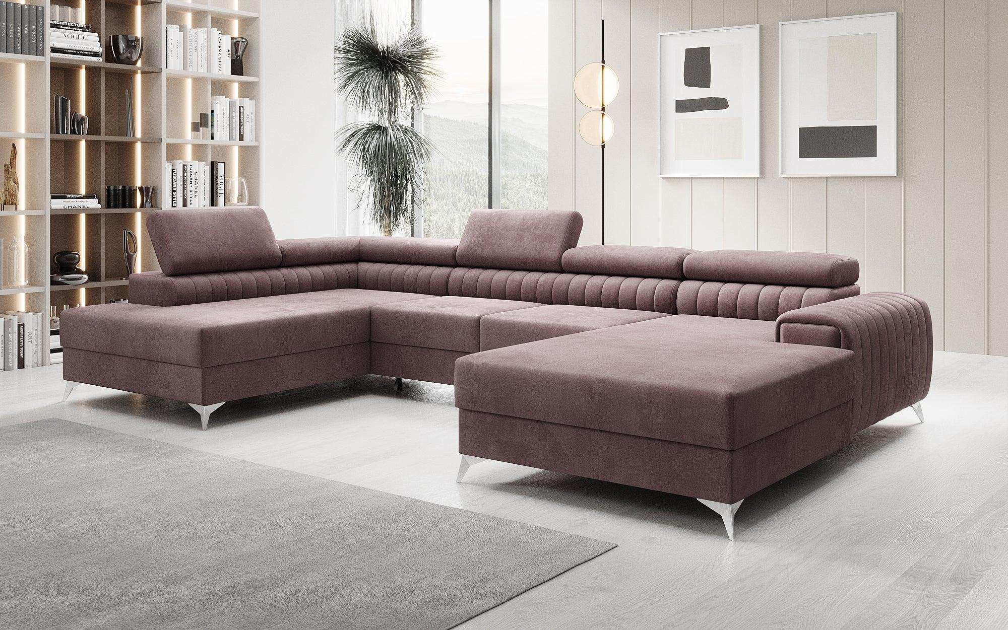 Designer Sofa Collina mat Schlof- a Klapfunktioun