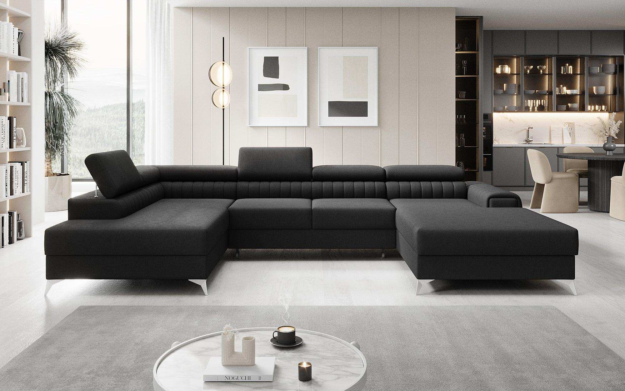 Designer Sofa Collina mat Schlof- a Klapfunktioun
