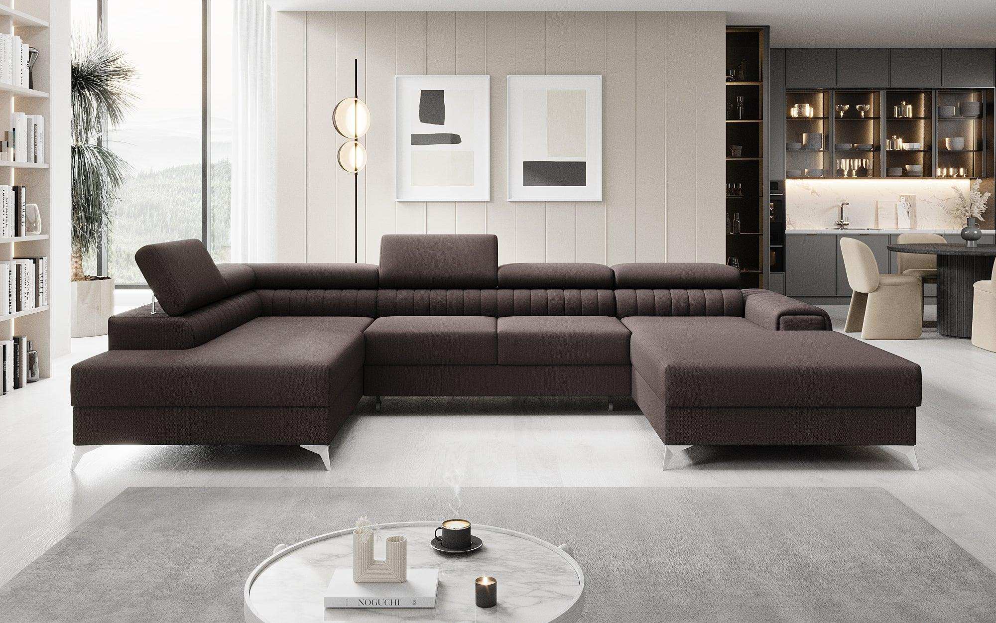 Designer Sofa Collina mat Schlof- a Klapfunktioun