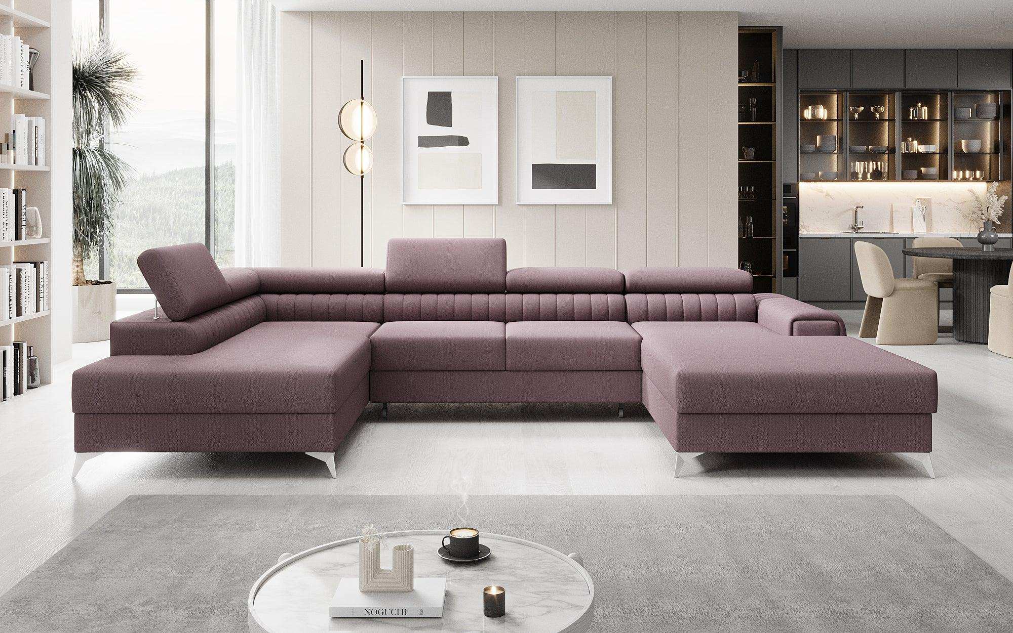 Designer Sofa Collina mat Schlof- a Klapfunktioun