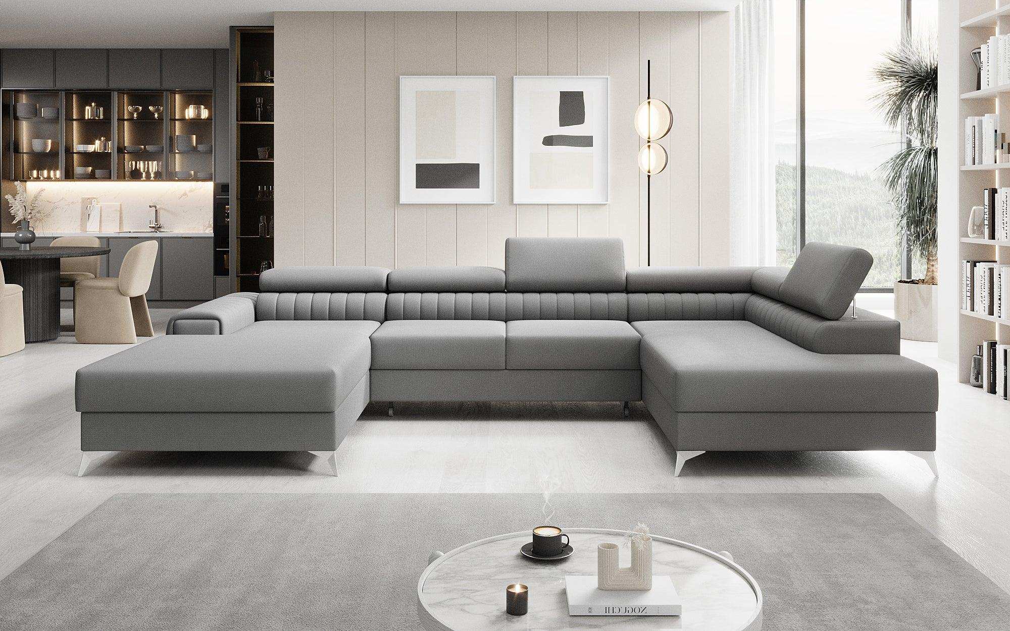 Designer Sofa Collina mat Schlof- a Klapfunktioun