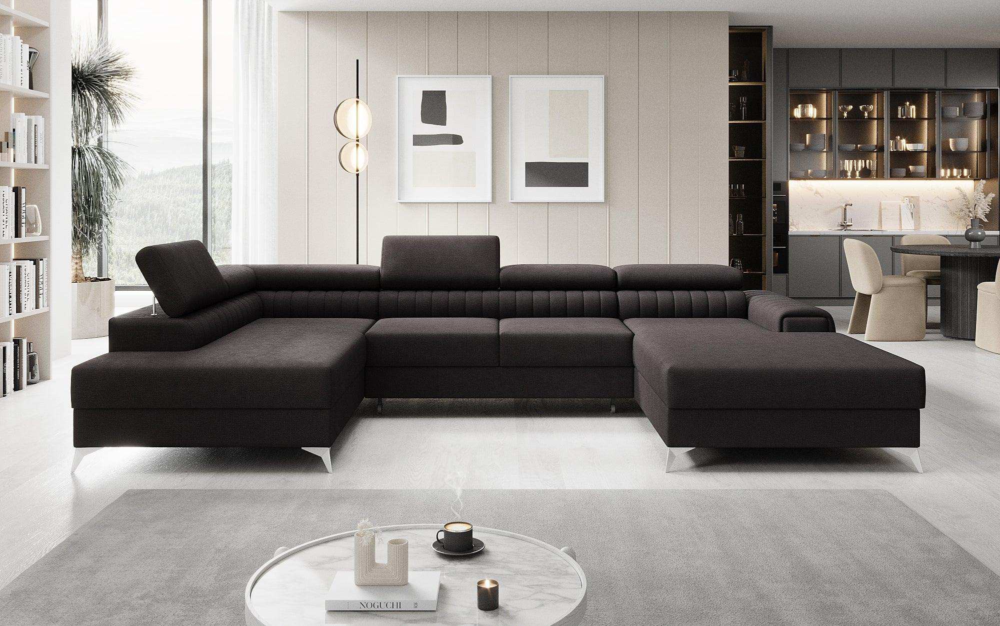 Designer Sofa Collina mat Schlof- a Klapfunktioun