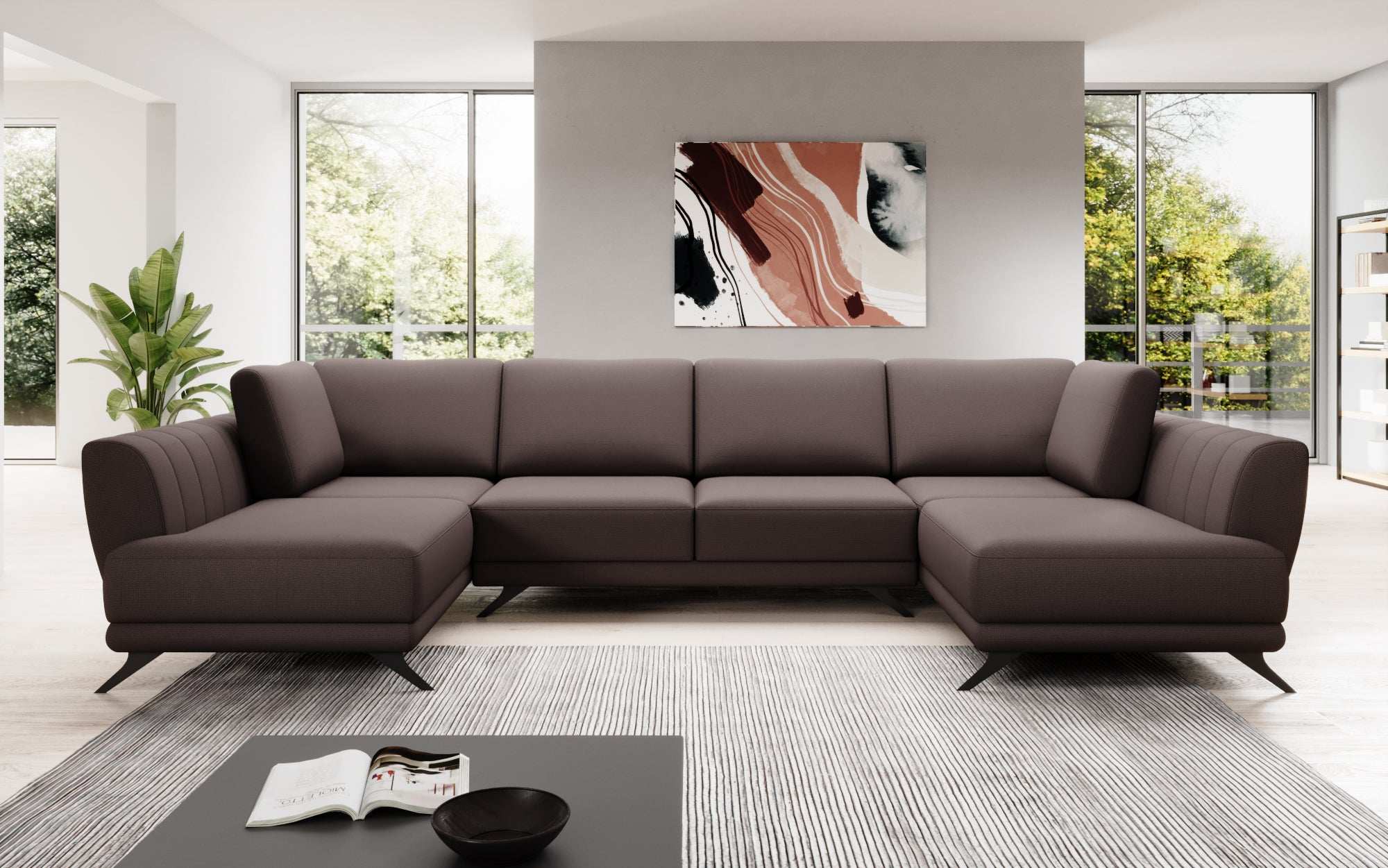 Designer Sofa Nina mat Schlooffunktioun