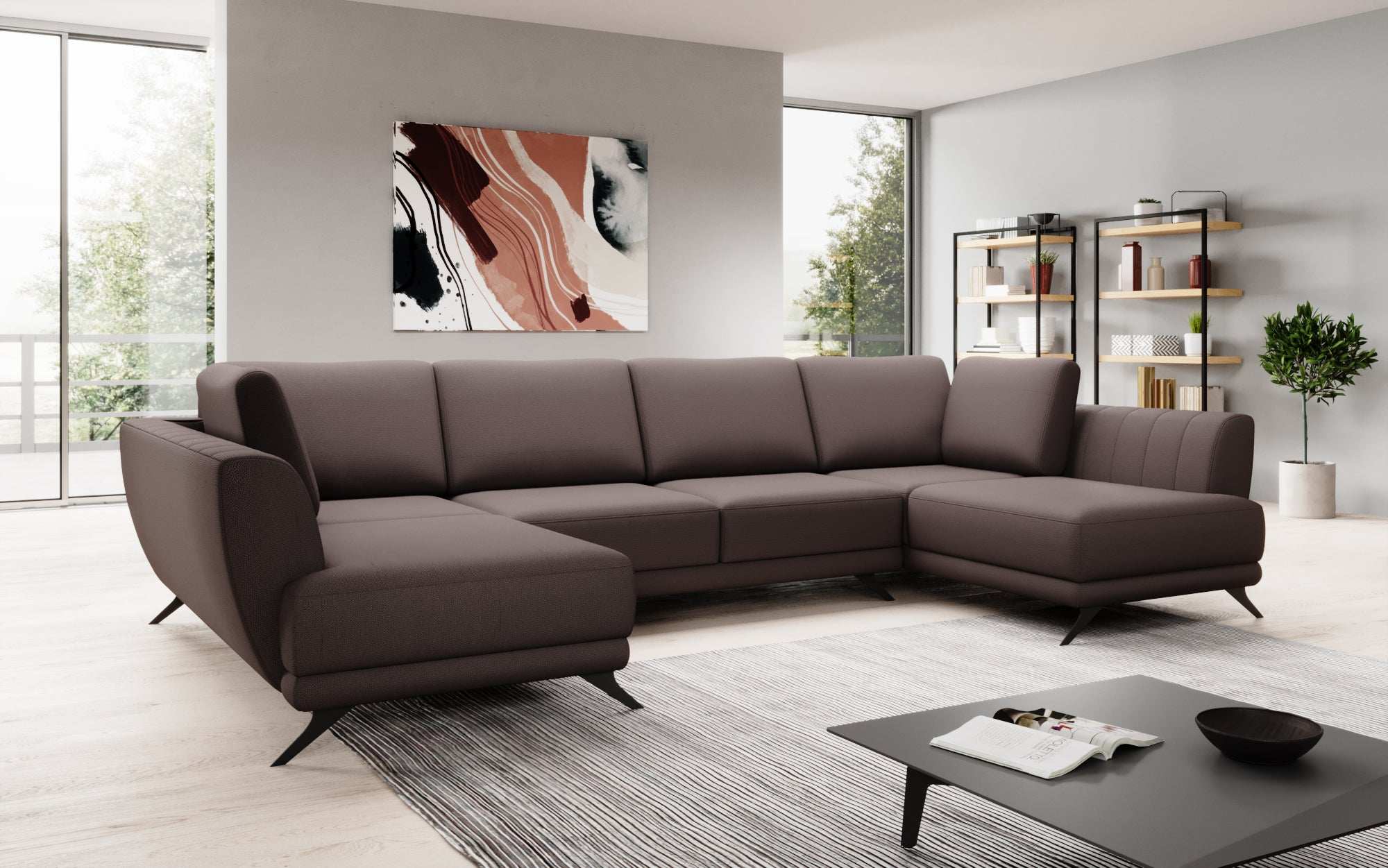 Designer Sofa Nina mat Schlooffunktioun