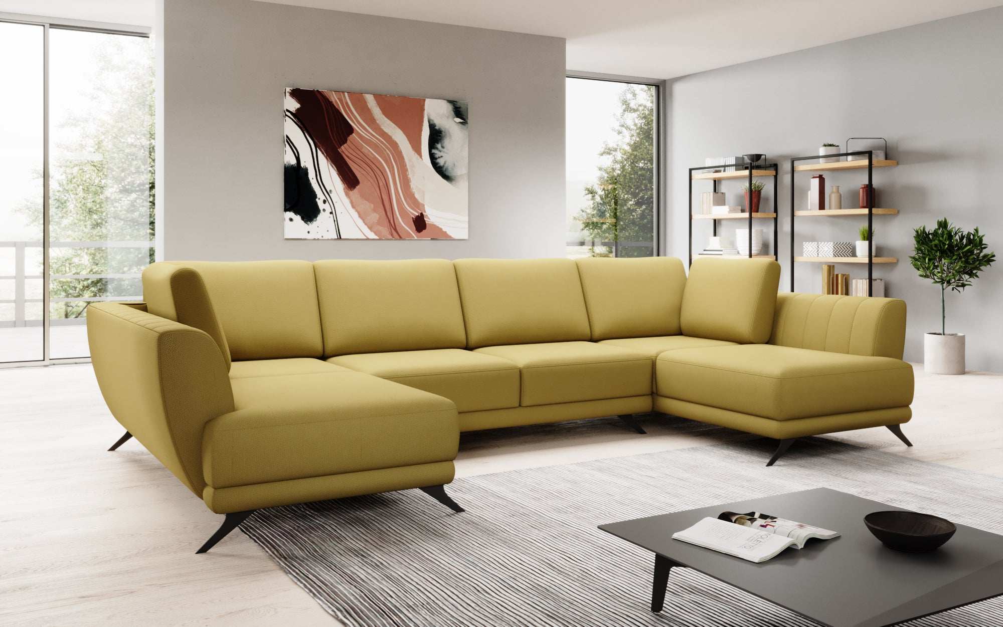 Designer Sofa Nina mat Schlooffunktioun