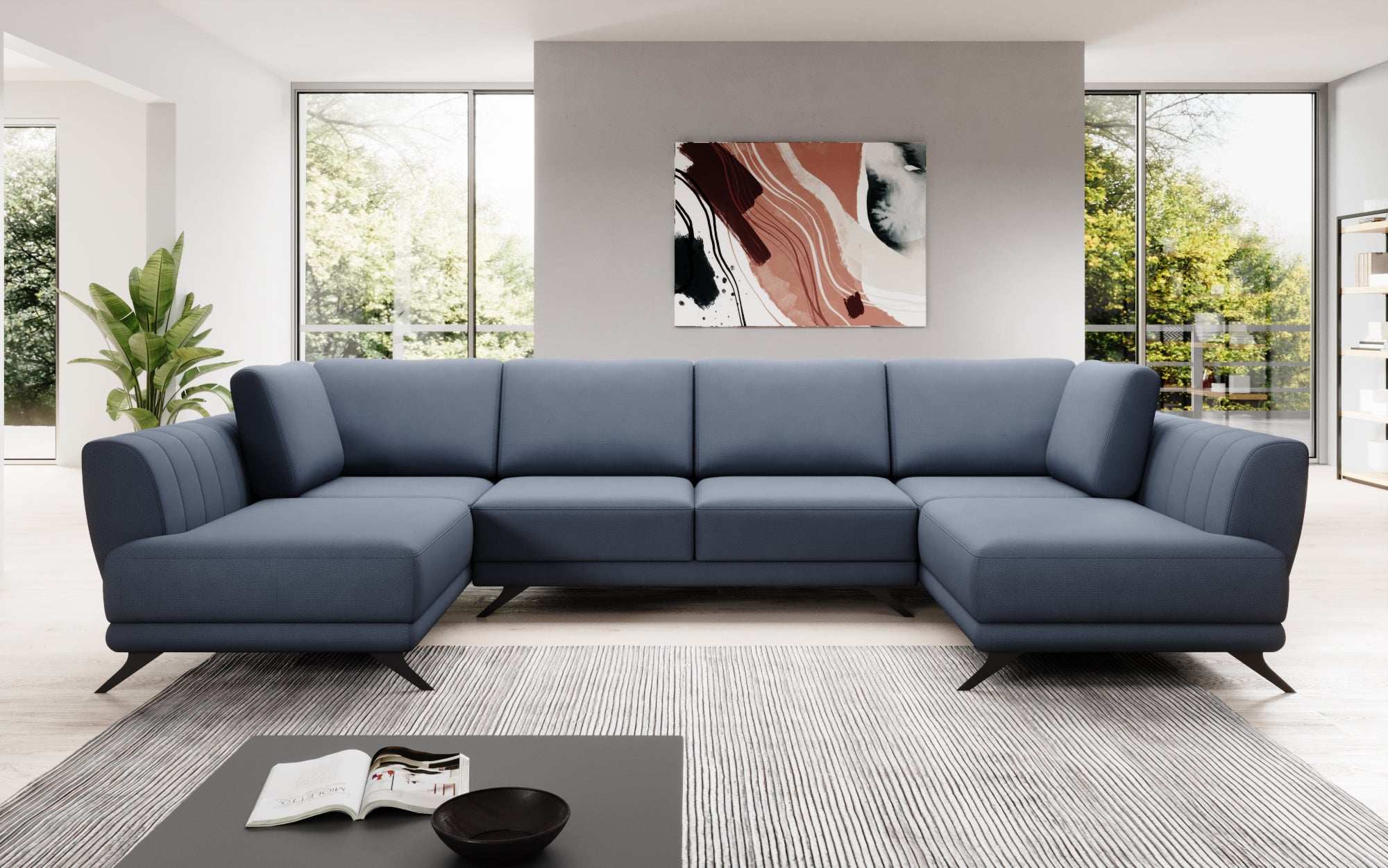 Designer Sofa Nina mat Schlooffunktioun