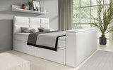 Boxspringbett Citaro mit TV Lift, USB und Stauraum - Luxusbetten24