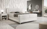 Boxspringbett Verdino mit RGB, USB und Stauraum - Luxusbetten24